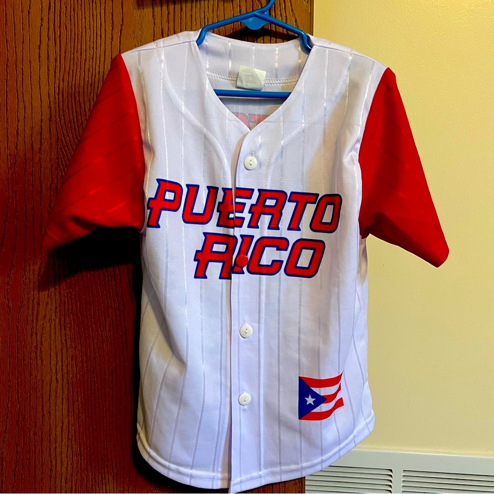 Kids size 2-4 Puerto Rico button down shirt